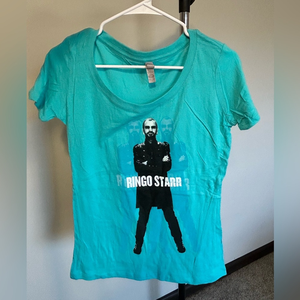 Ringo Starr Portrait shirt / Teal